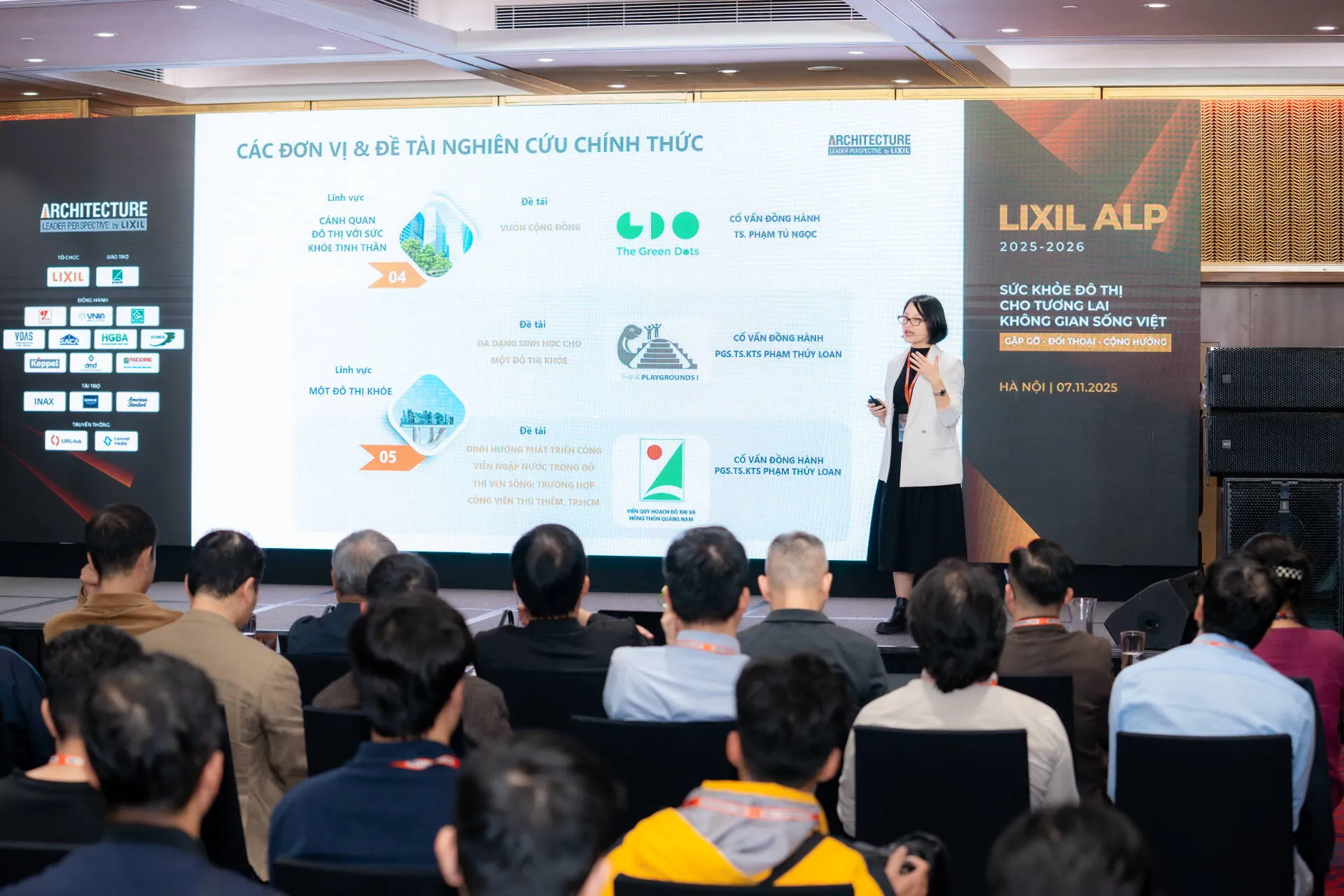 LIXIL ALP 2025‑2026: Công bố 6 đề tài nghiên cứu hướng tới “Sức khỏe đô thị”